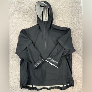 Lululemon Waterproof Half Zip Rain Jacket
